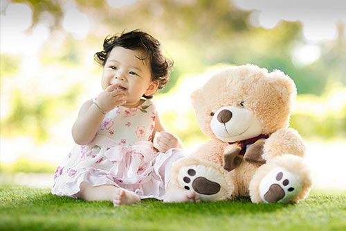 9 month old baby