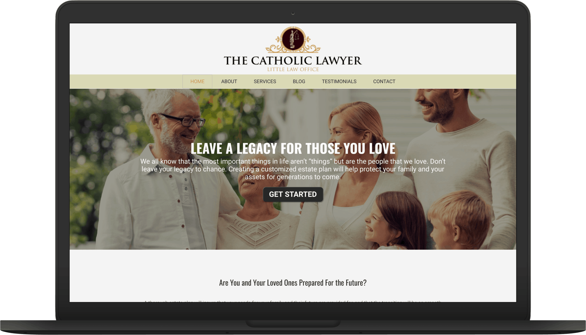 The Catholic Lawyer website