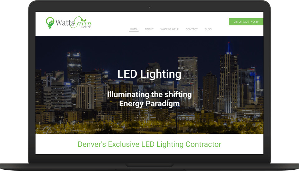 Watts Green Electric Website
