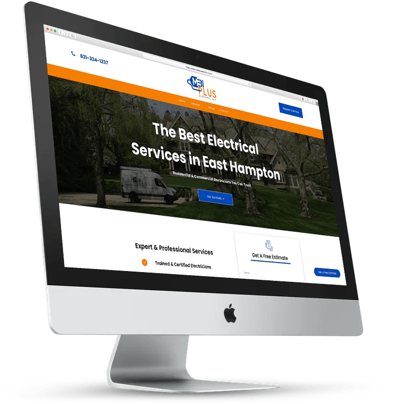 New website for home service company