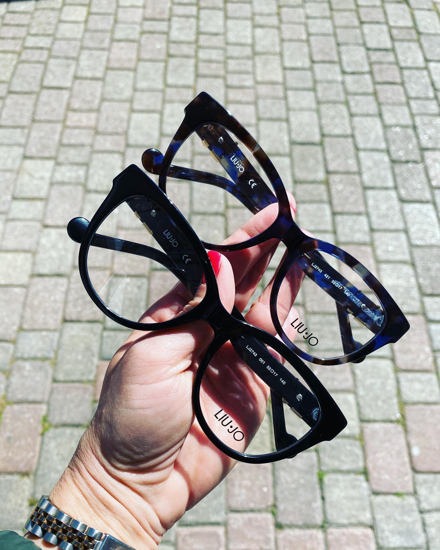 due paia di occhiali da vista Liu Jo