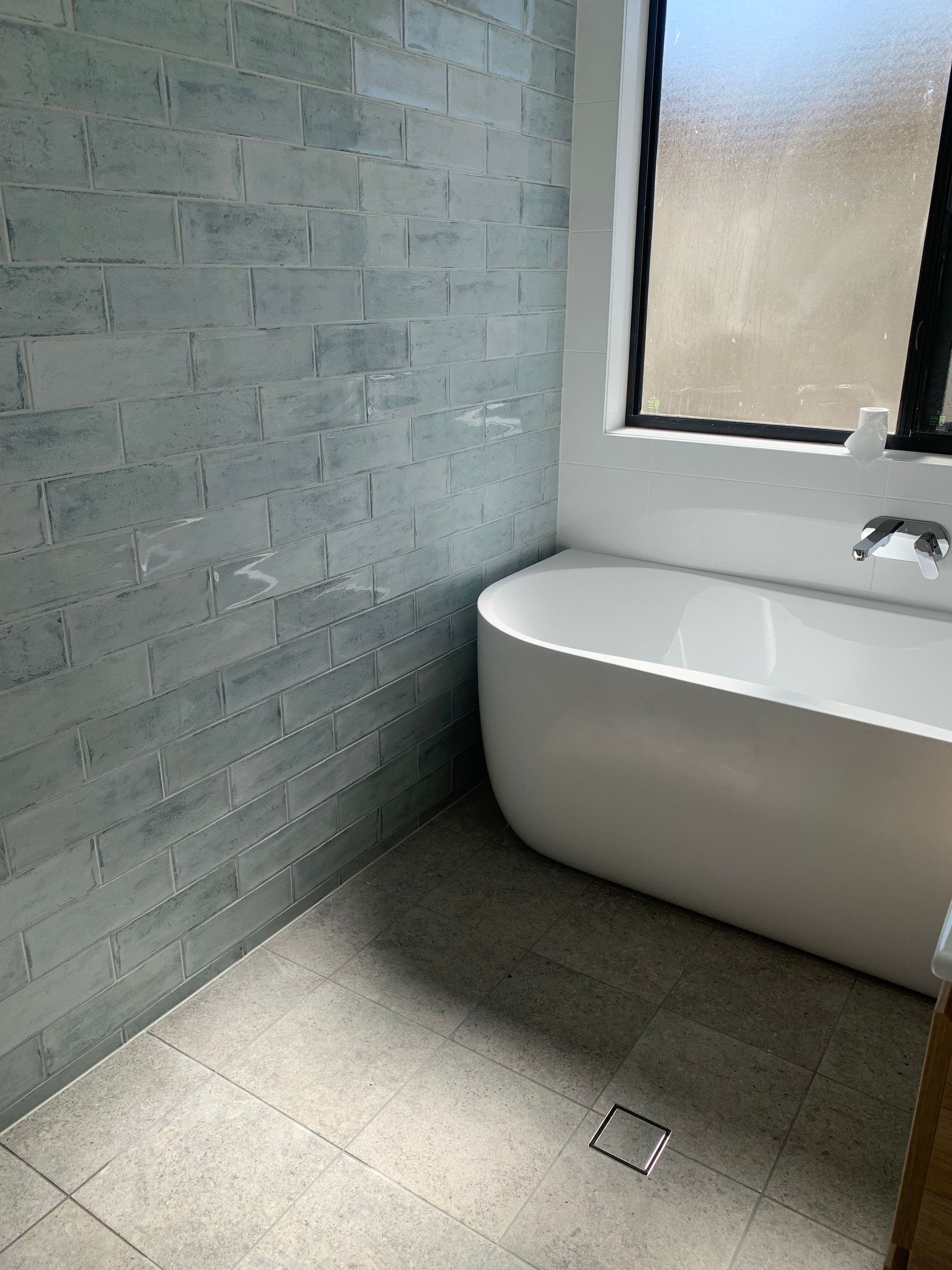 Tiled Floor with Black and White Diamond Pattern — Summerland Aquarium in Wollongbar, NSW