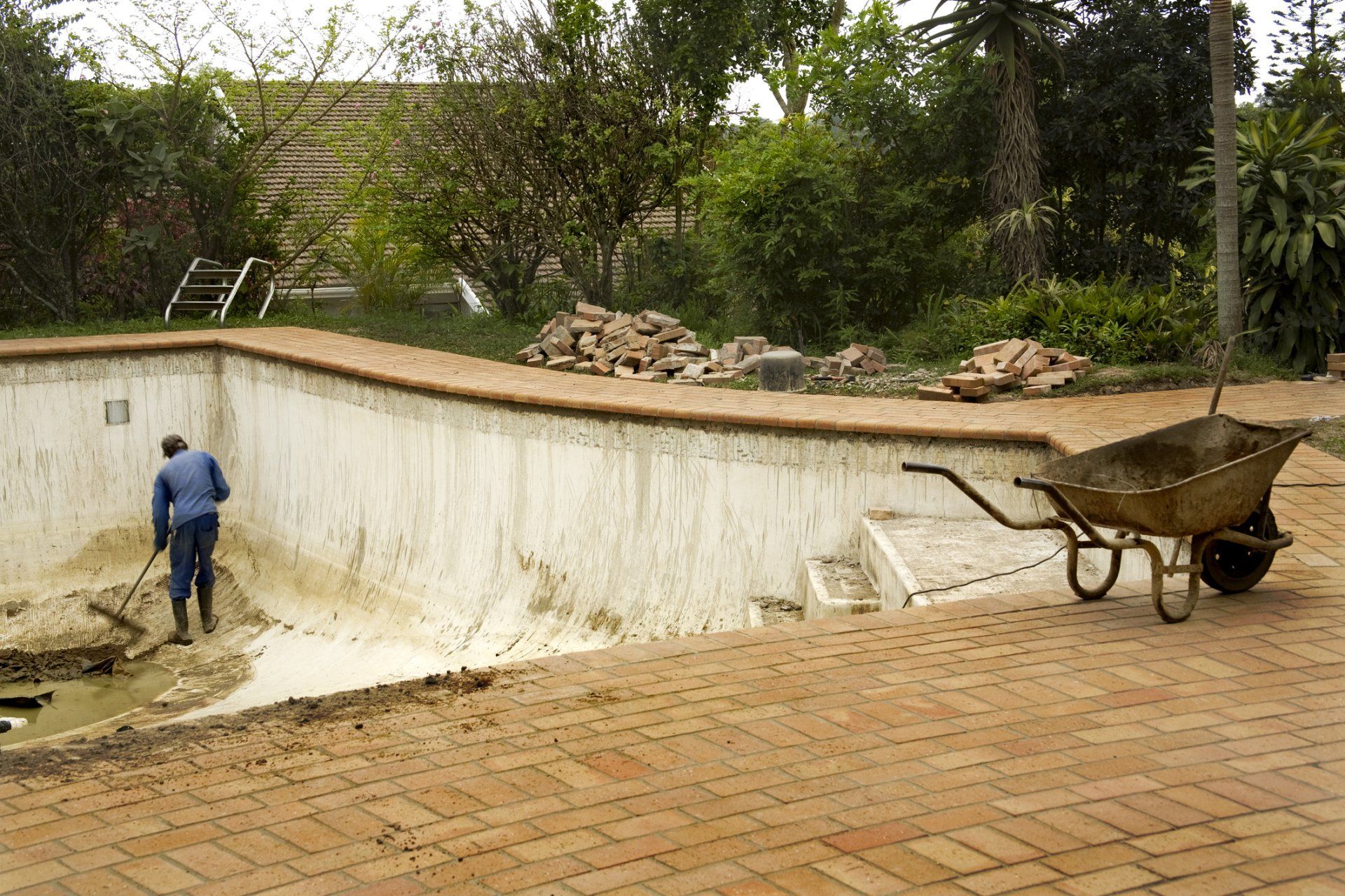 Swimming Pool Renovation - Broken Arrow, OK -  C C Pool & Spa Service