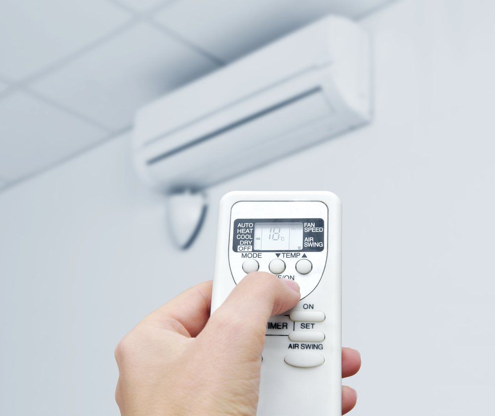 Air Conditioner Remote — Electrician in Gracemere, QLD