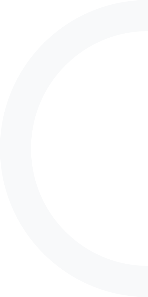 A white curve on a white background with a shadow.