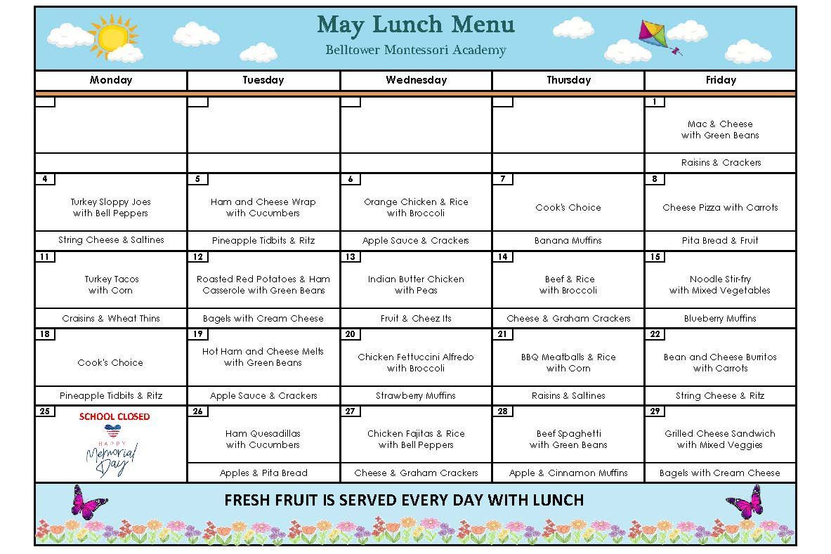 Lunch Program June