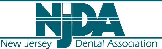 The logo for the new jersey dental association