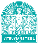 A large, yellow, circular sun icon with bold rays radiates against a dark, night-blue sky.