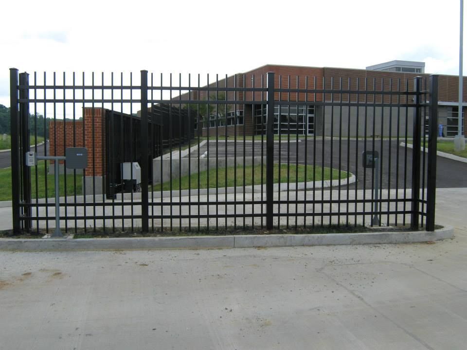 Commercial Security Fence Installation