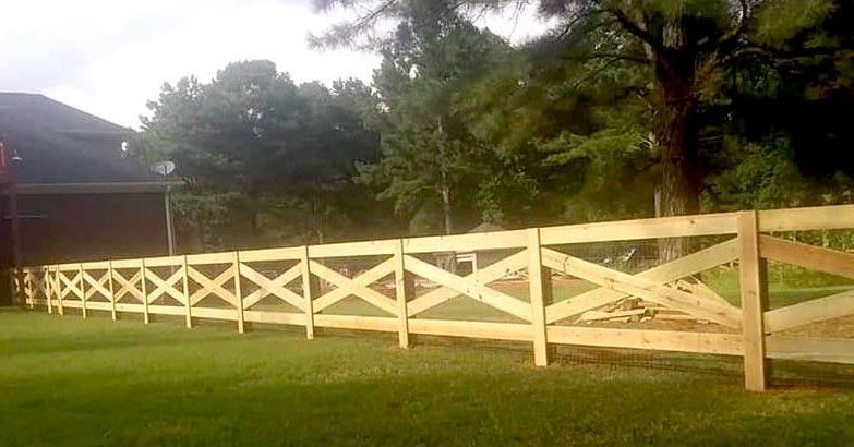 farm fencing installation