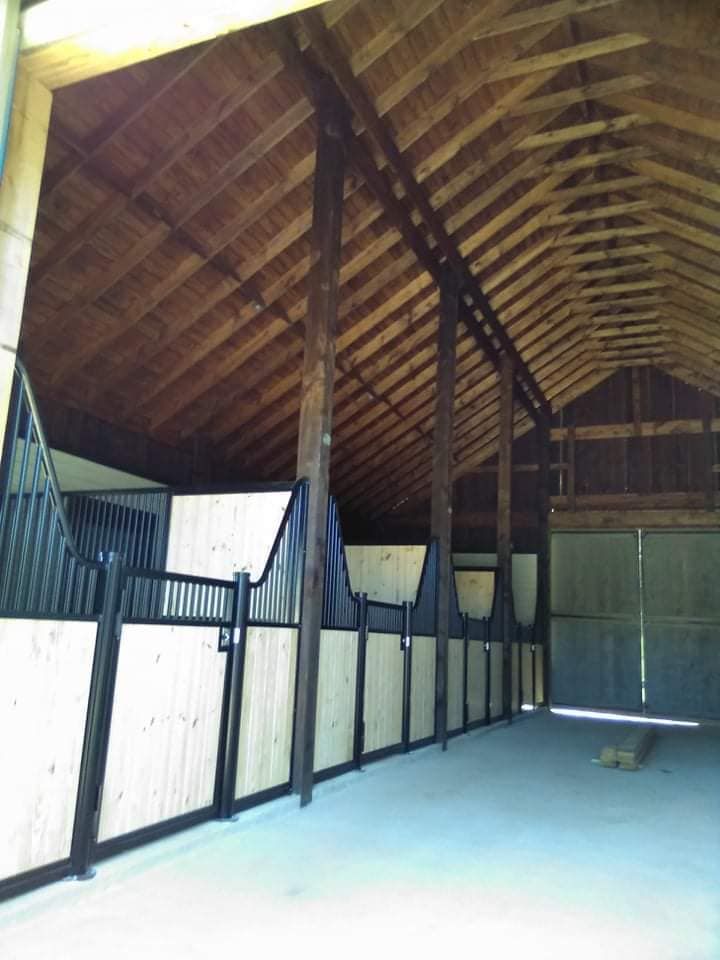 Stable door installation