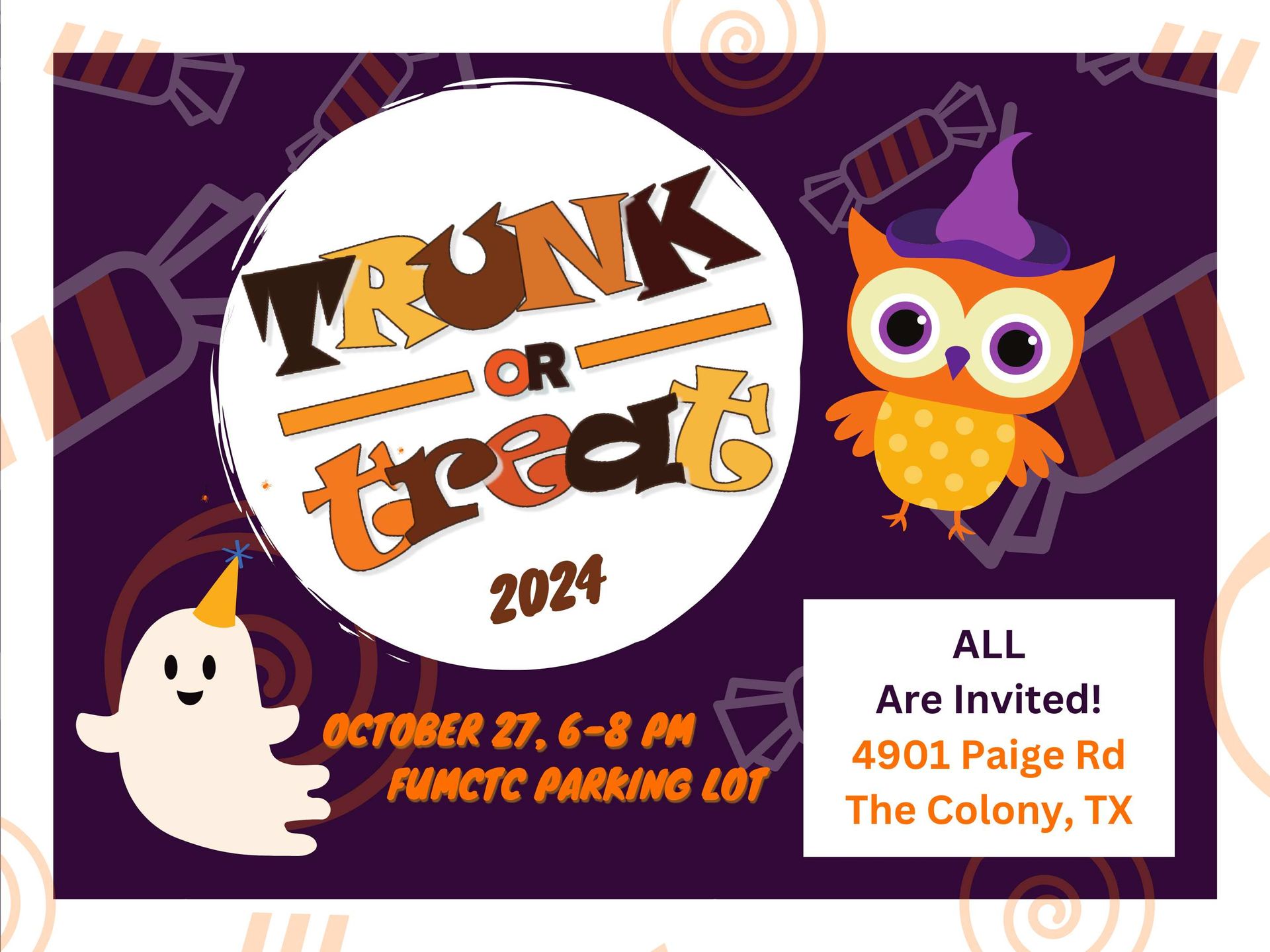 Trunk of Treat at FUMCTC