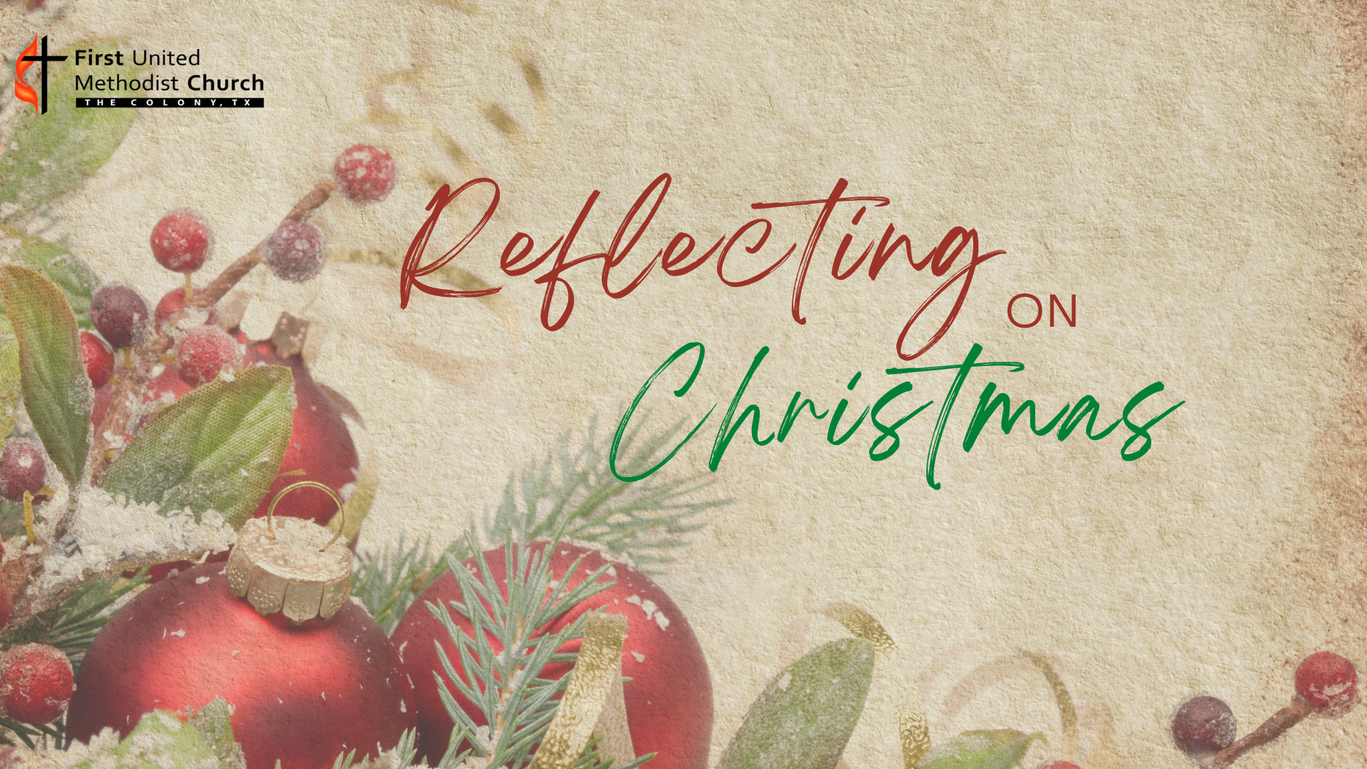 Reflecting on Christmas