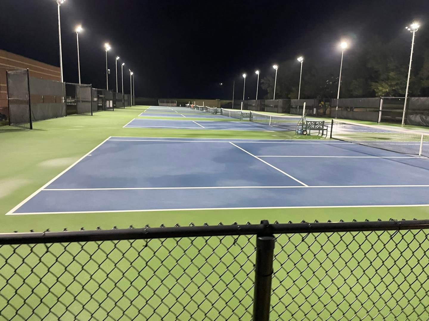 Soft Washing Tennis Courts in South Arkansas