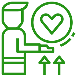 Icona - Attenzione per il paziente