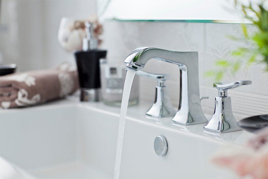 Water Pouring Out of Faucet — Sioux City, IA — Foulk Brothers Plumbing