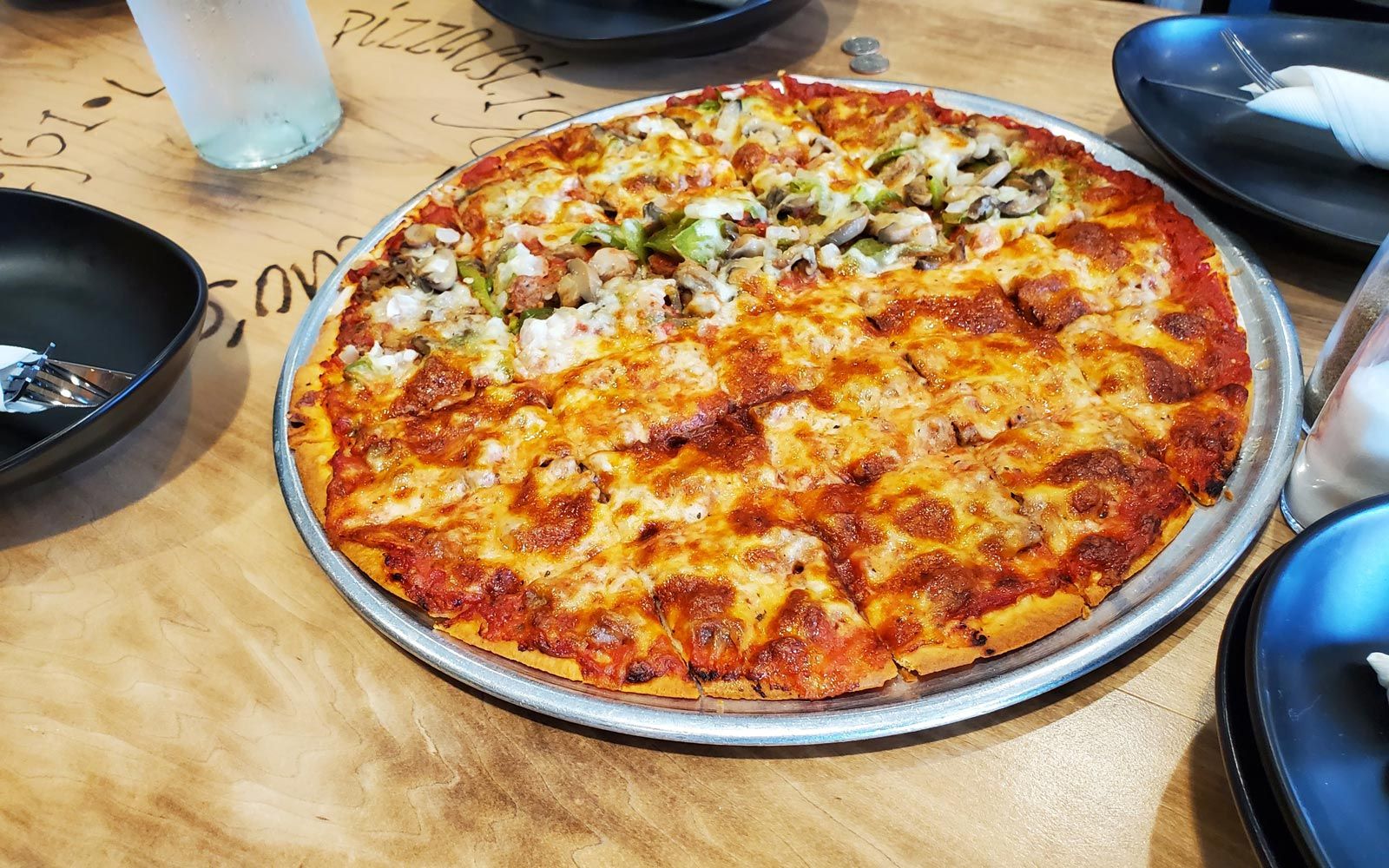 Sausage Pizza — Countryside, IL — Ledo’s Pizza