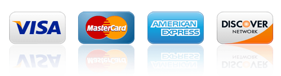 A visa mastercard american express and discover network logo