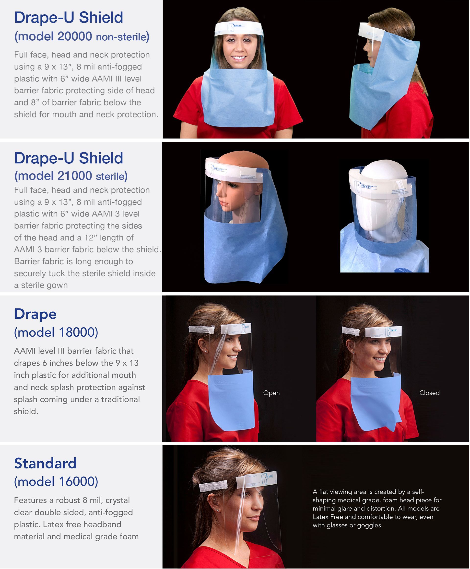 image of Face Shields flyer page 2