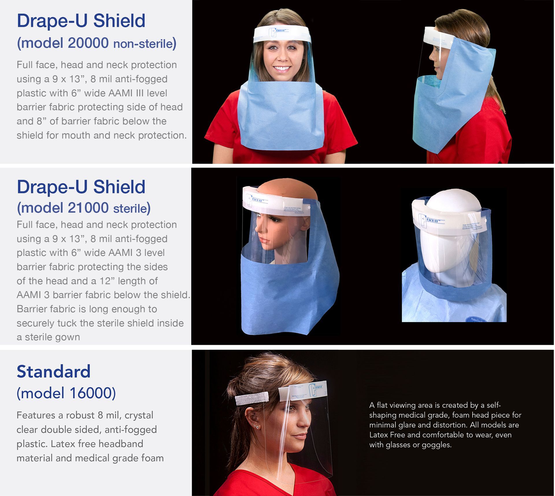 image of Face Shields flyer page 2