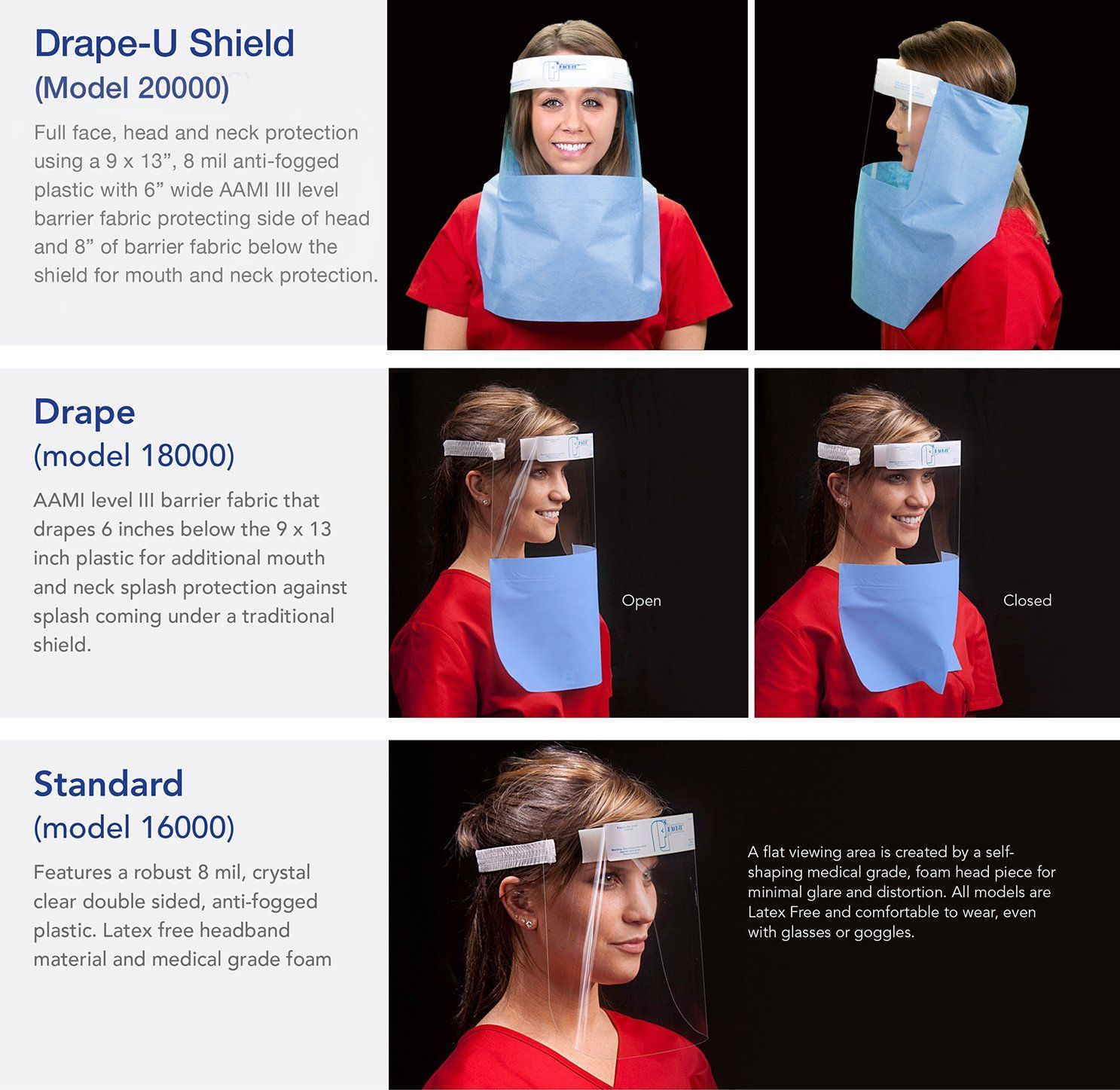 image of Face Shields flyer page 2