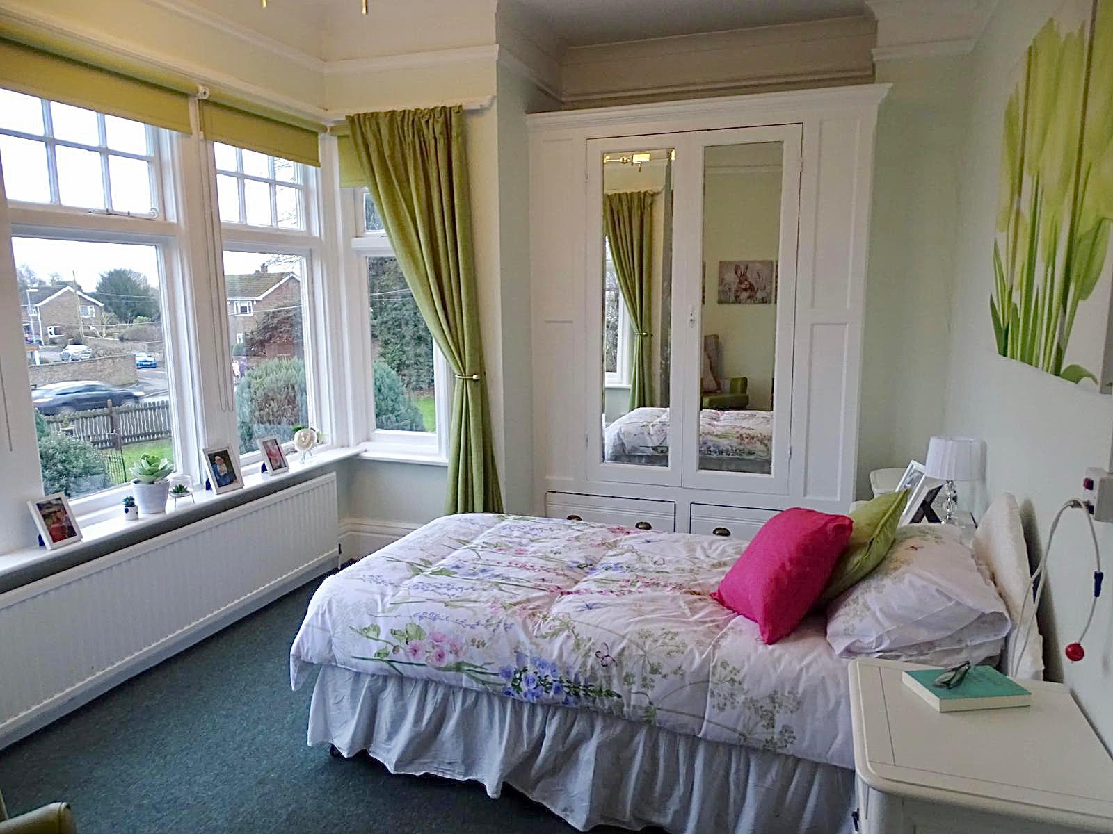 bedroom view at Clovelly House
