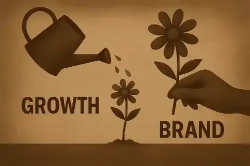 Growth marketing versus Brand marketing