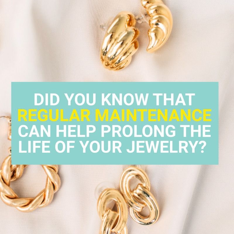 Did you know that regular maintenance can help prolong the life of your jewelry
