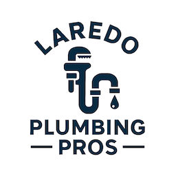 A logo for a plumbing company called laredo plumbing pros.