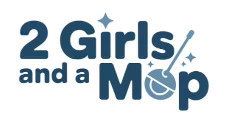 2 Girls and A Mop logo