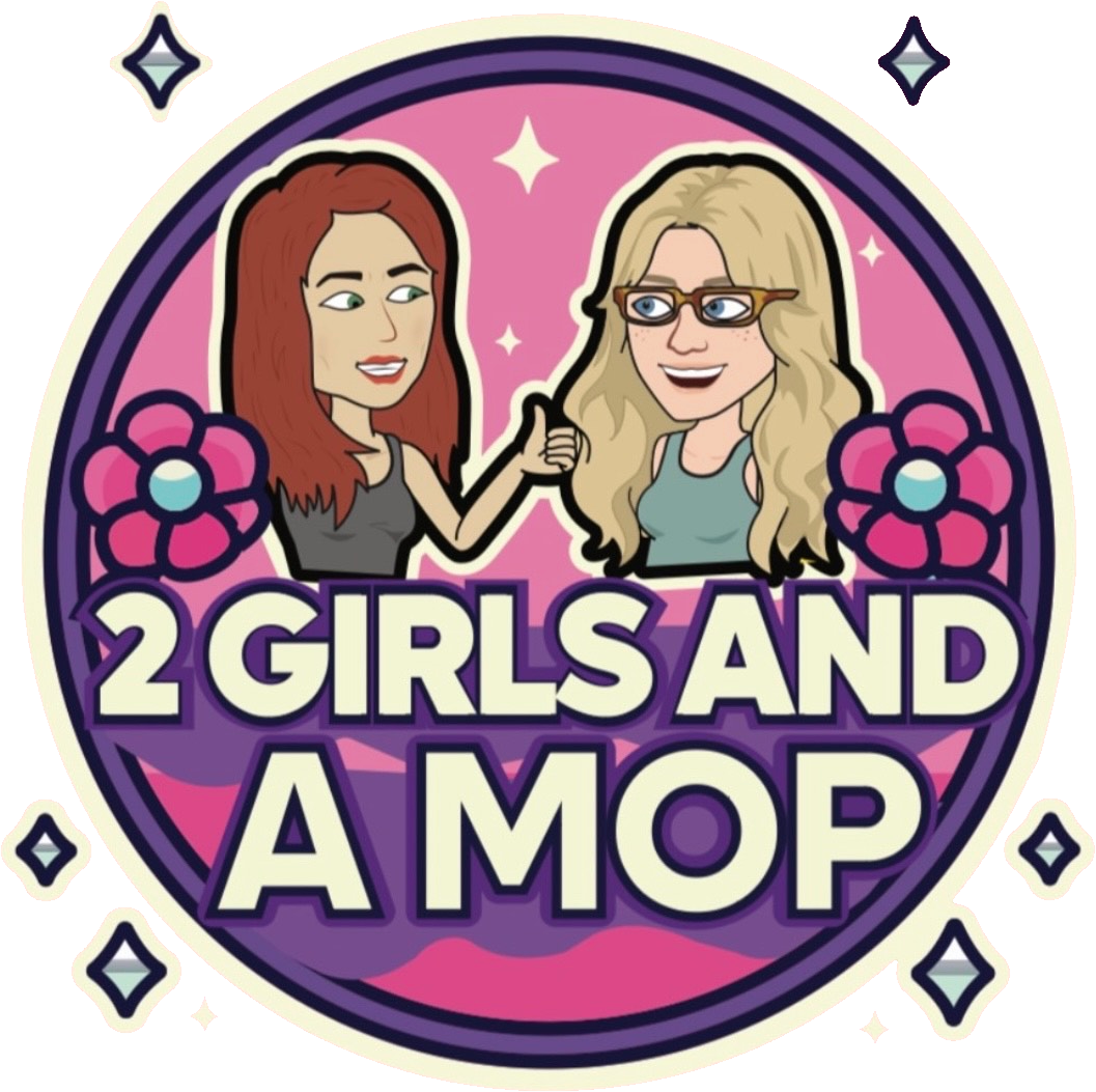 2 Girls and A Mop logo