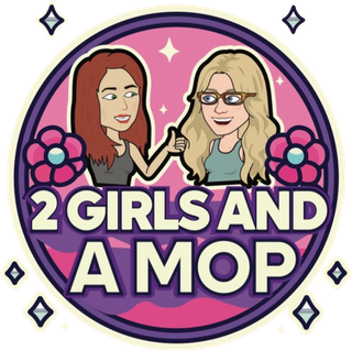2 Girls and A Mop logo