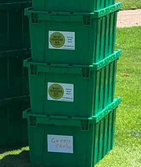 Green Plastic Storage Boxes — Fort Collins, CO — Rocky Mountain Box Co