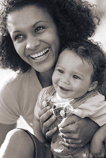 Mother and child smiling - Adoption in Denver, CO