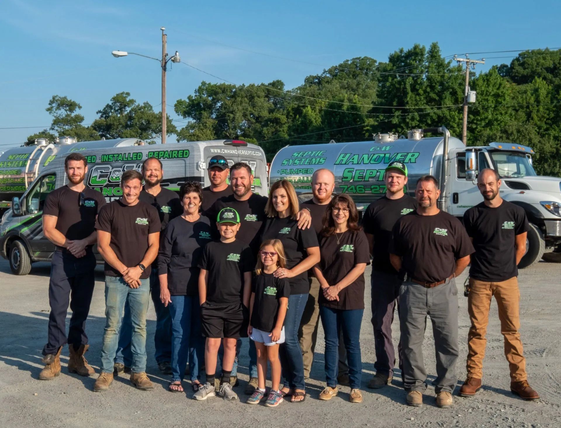 Sewer Pumping Truck — Mechanicsville, VA — C & W Hanover Septic