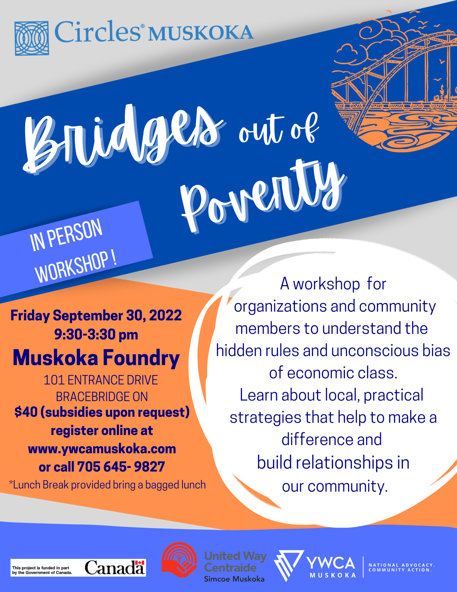 Bridges Out of Poverty Workshop Sept. 30, 2022