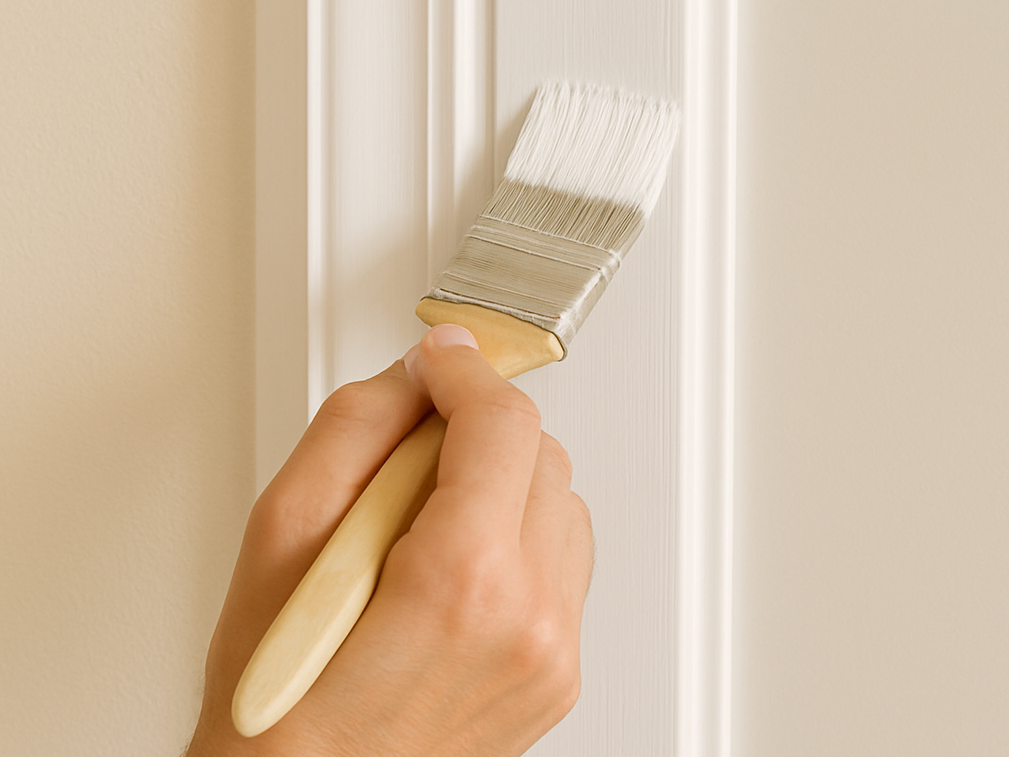 Interior trim painting