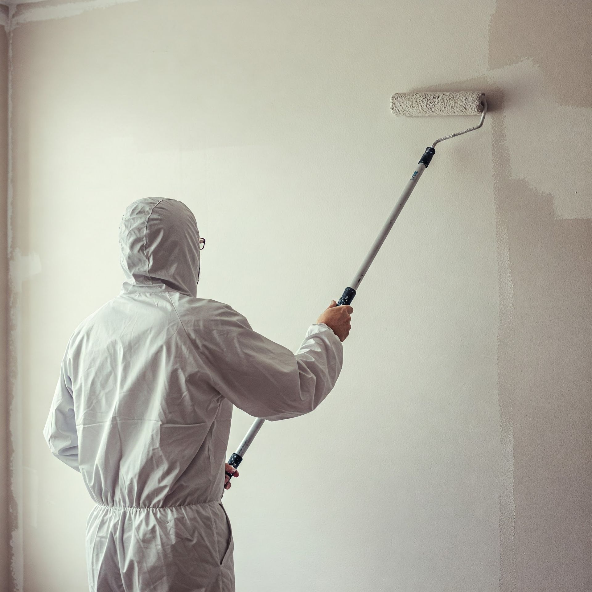Commercial interior wall painting