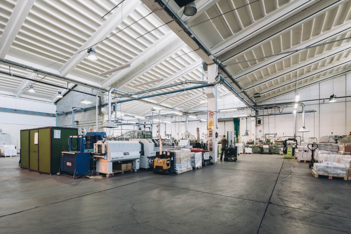 Interno dell'azienda