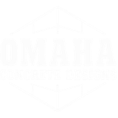 Omaha Concrete Designs White Logo