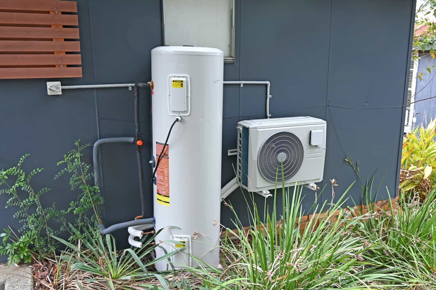 Heat Pump Hot Water System with A Separate Evaporator — Gillen Plumbing In Ciccone, NT