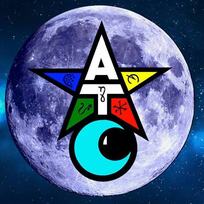 A colorful star with the letter a on it for ATC