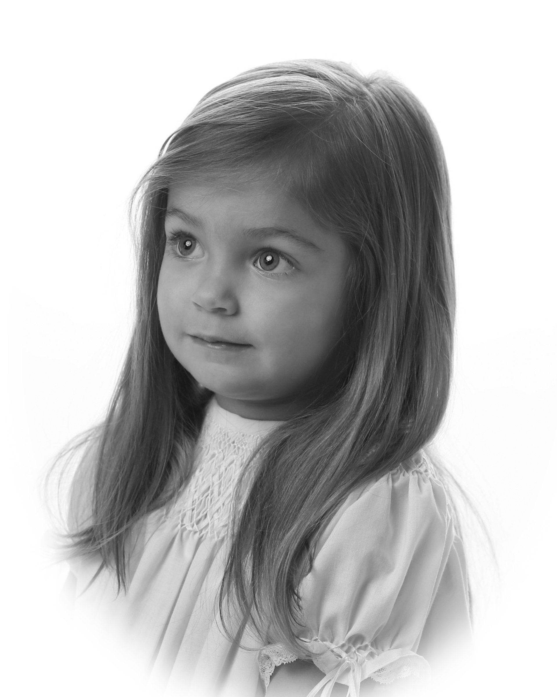 Vintage portrait of child by Nashville photographer