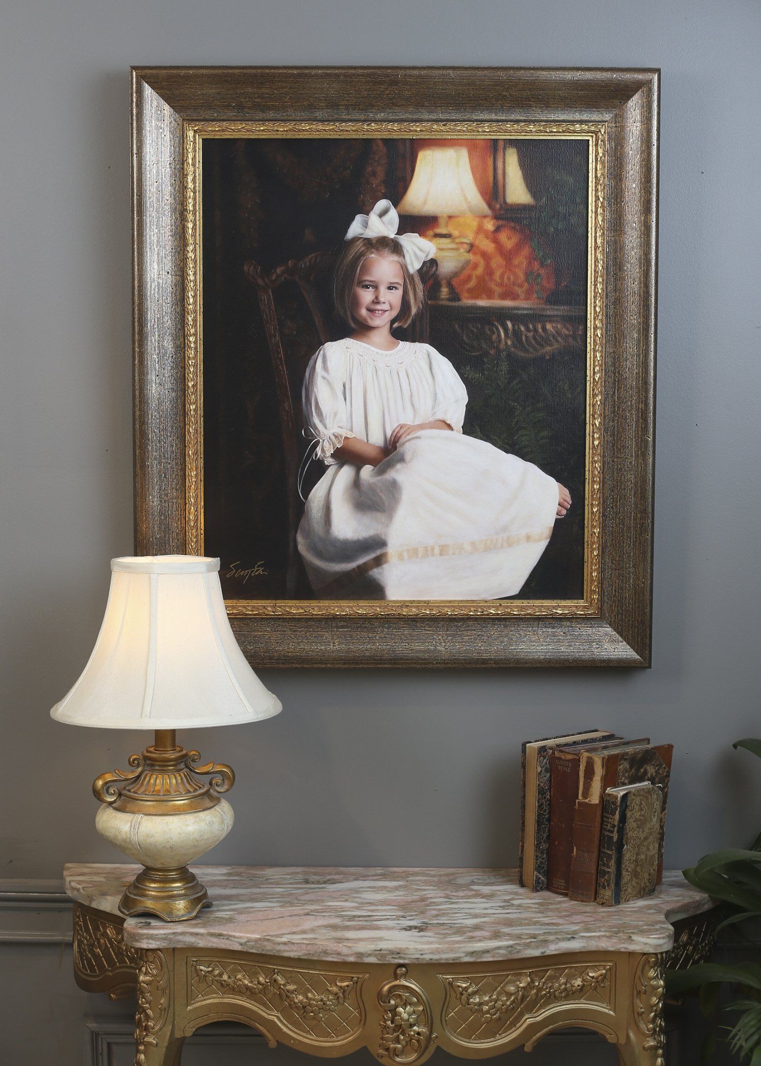 Detailed portrait of daughter by Nashville photographer