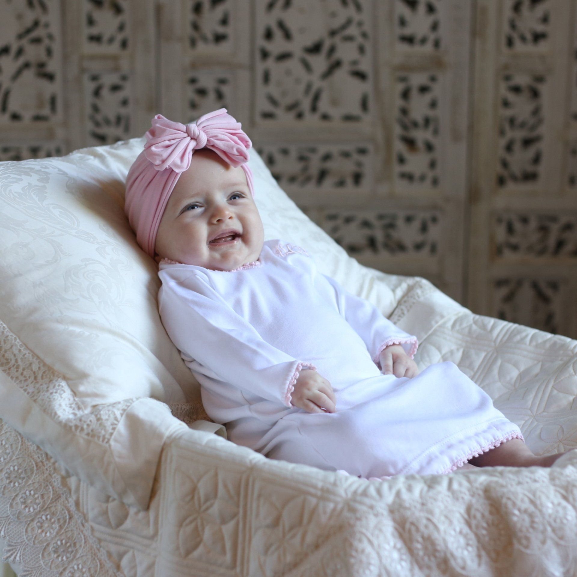 Cute baby portrait by Nashville photographer