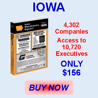 A box of iowa companies access to 10,720 executives
