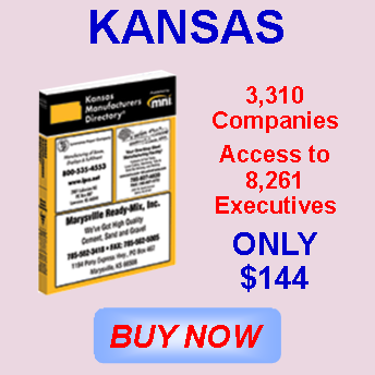 A kansas business directory has access to 8,261 executives for only $ 144