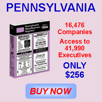 An advertisement for pennsylvania companies with a buy now button