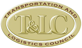 The logo for the transportation and logistics council