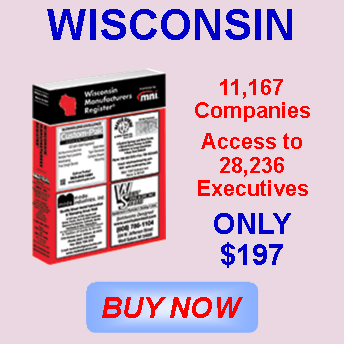A box of wisconsin companies access to 28,236 executives